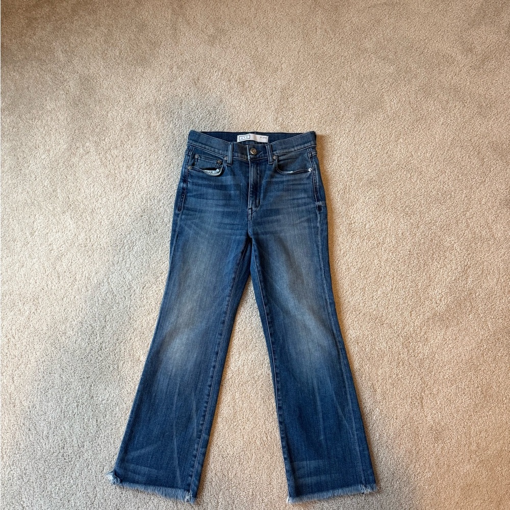AYR The Bomb Pop. Classic Straight Leg Blue Jeans